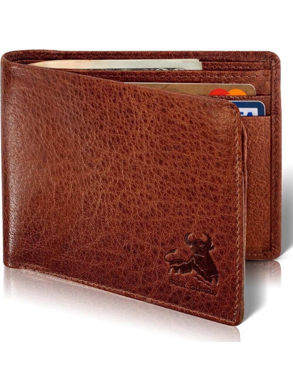 Men's  Adventure Brown - Vintage Buffalo Top Leather Premium Leather RFID Wallet